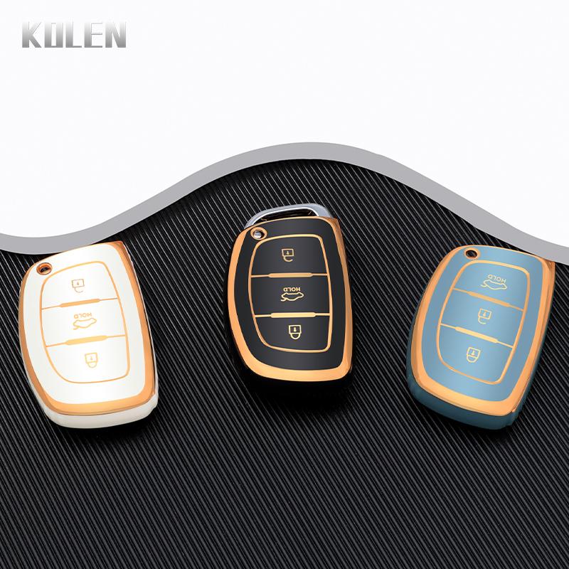 Tpu Car Remote Key Case Cover Shell Fob For Hyundai Tucson Santa Fe Rena Sonata Elantra Creta Ix35 Ix45 I10 I30 I40 Accessories