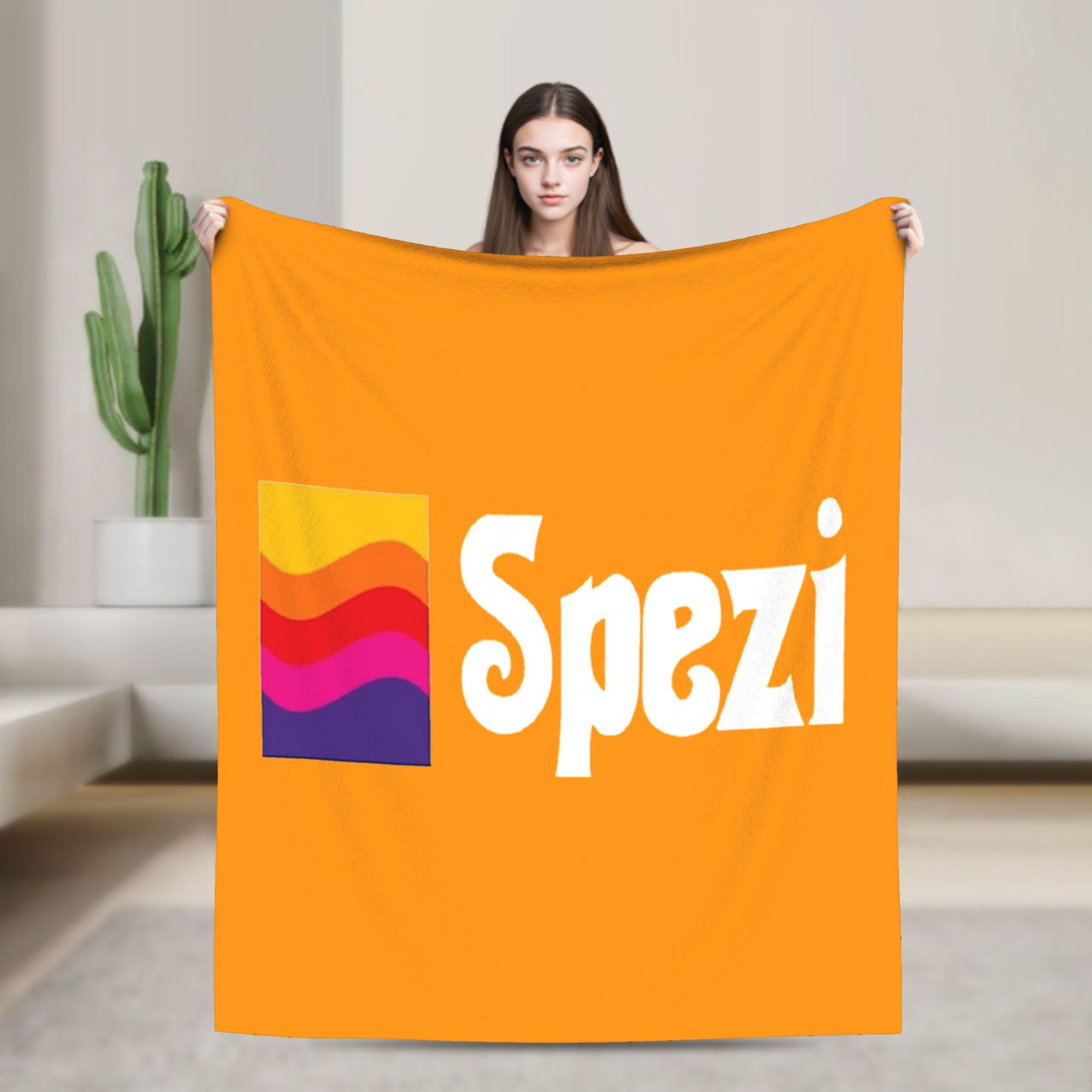 

Ковдра Paulaner Spezi Якість Тепла М яка Постільна білизна Пледи Зима Студенти На вулиці Принт Покривало 80x60in