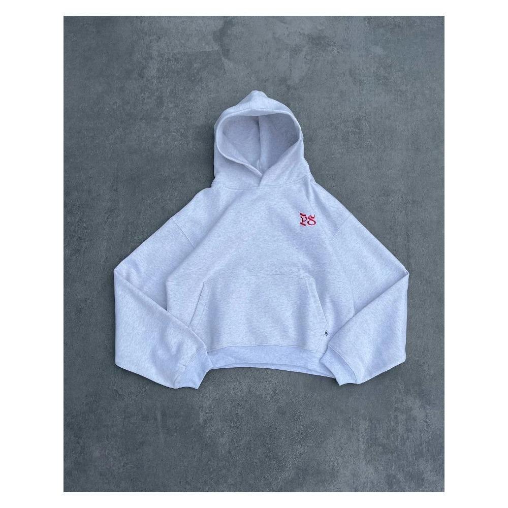 

Американская мода однотонный свободный свитшот Y2K мужской двухсекционный Harajuku хип-хоп готический Джокер брюки спортивные штаны M белый