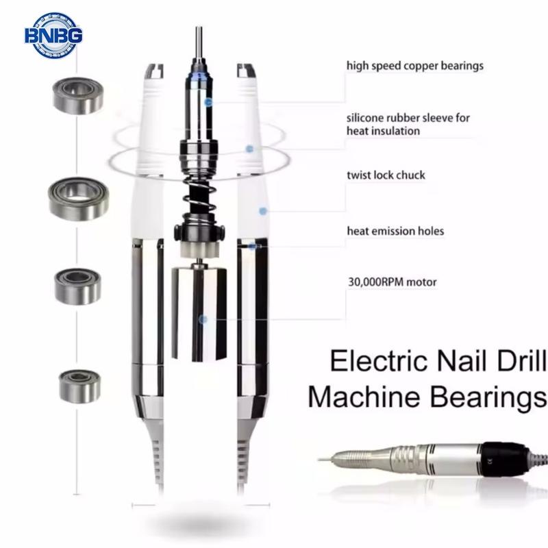 Strong 210 102L 105L Carbon brush Micromotor Handpiece Ball Bearing Kit Electric Nails Drill 1480 1260 940 830 4pcs/set 0830 1030 1260 1480