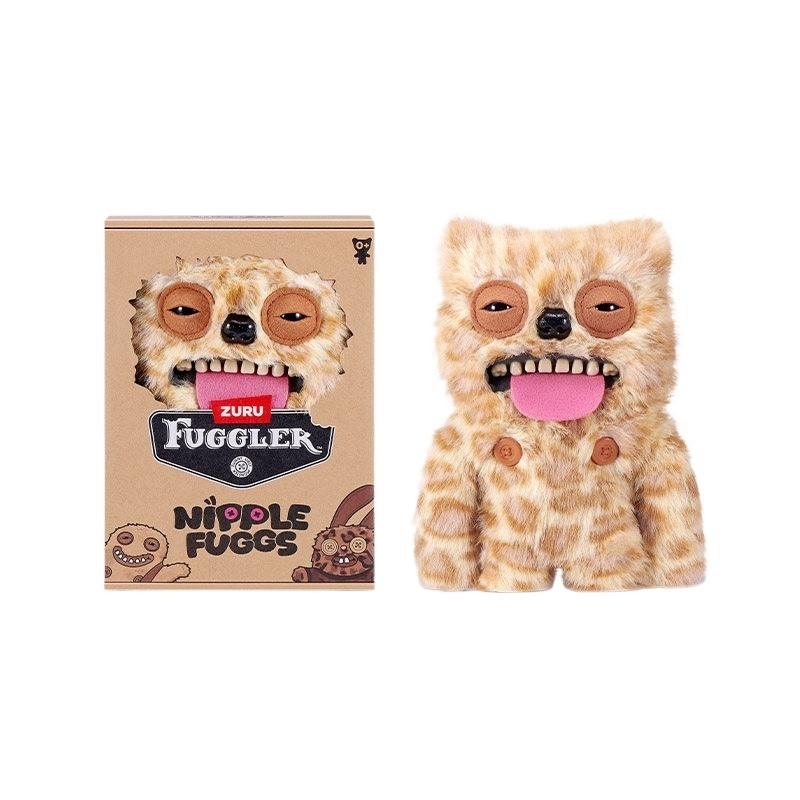 Nipple Fuggs Series Plush Toy Ugly Funny Monster Trendy Collectible Stuffed Doll Collection Cute Birthday Toy