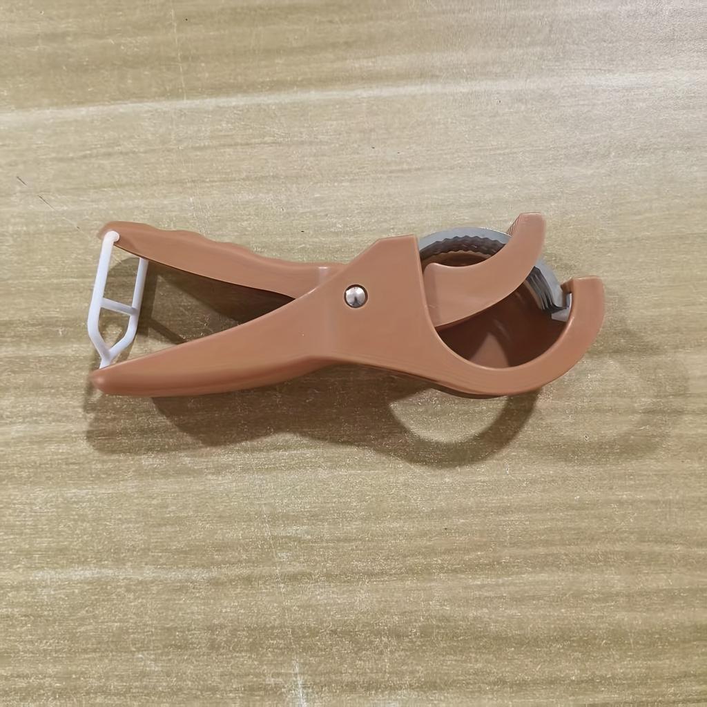 This multi-functional fruit and vegetable slicer is an ergonomic, eco-friendly kitchen cutter with adjustable blades made of durable polypropylene.