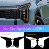 För Kia Sportage NQ5 2026 Yttre Framlampa Svart Skyddsfilm Framljus Transparent Reptålig Film BC-pelare Dekorlist