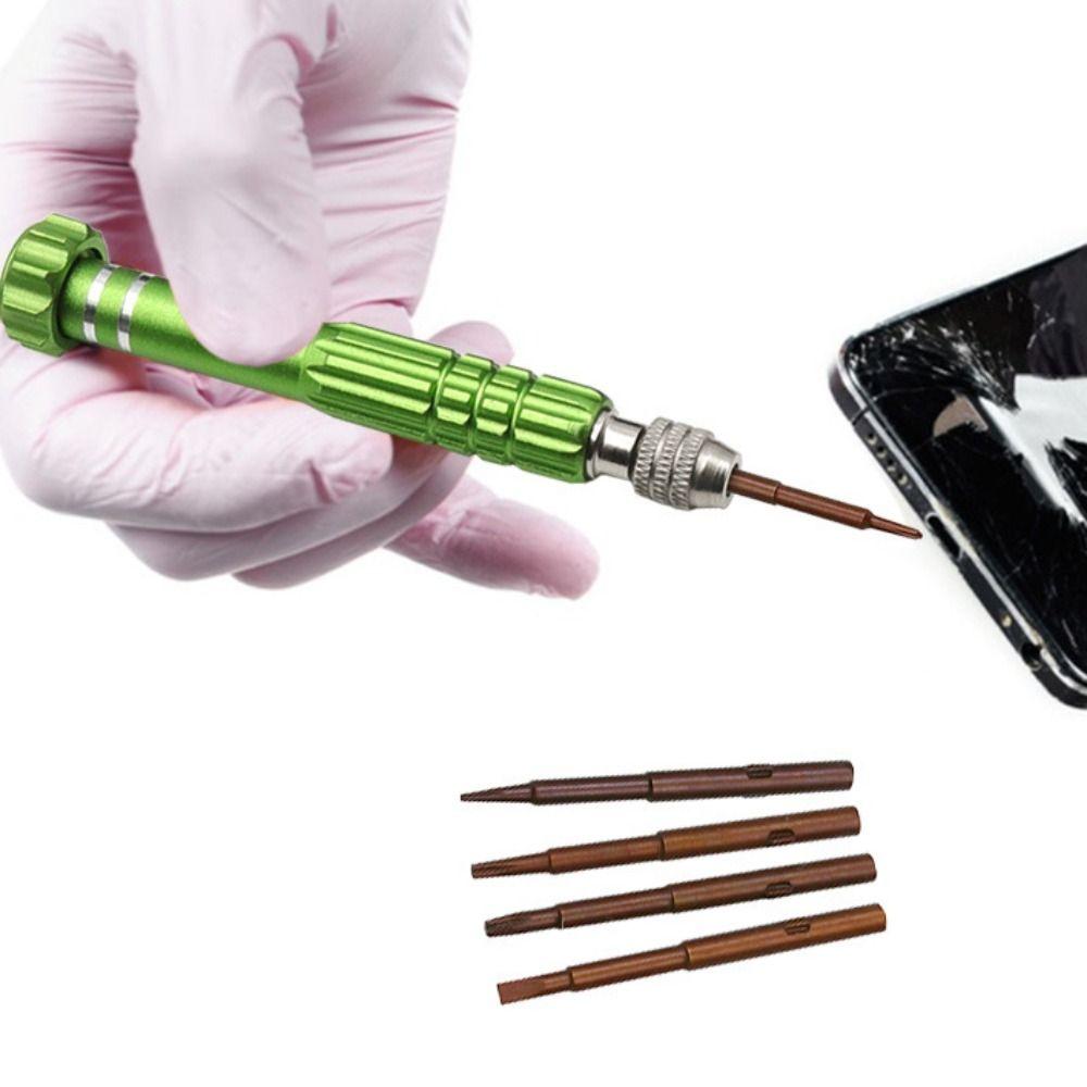 2Pcs Hand Tools Eyeglass Screwdriver Precision Screwdriver Set Multifunction Cross Screwdriver