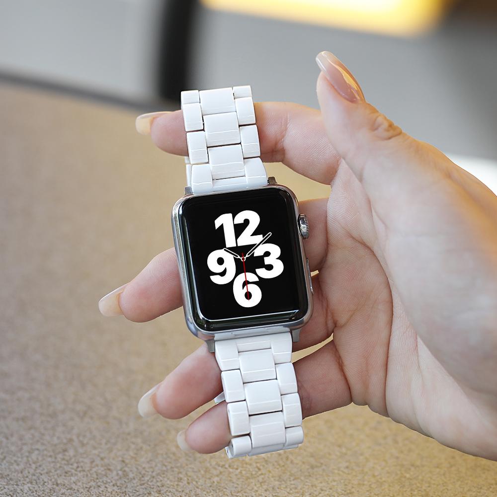 Harzarmband für Apple Watch Armband 45mm 44mm 42mm 40mm 41mm 45 mm Metallschnalle correa bracelet iwatch Serie 8 7 6 5 4 Ultra 49mm