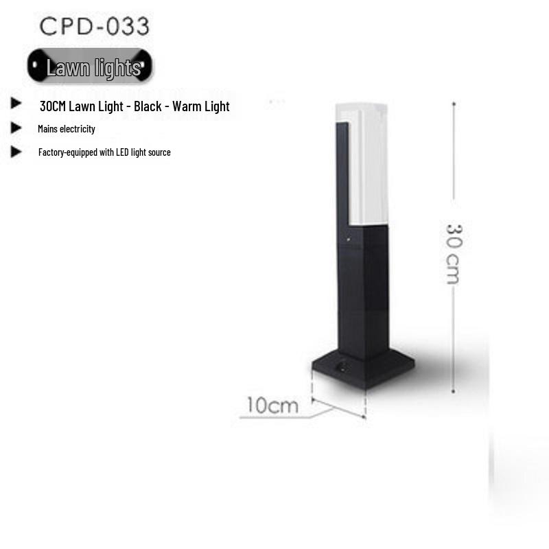 

LED Waterproof Outdoor Lawn Light for Garden or Courtyard