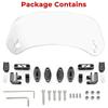 Motorcycle Windshield Extension Universal Adjustable Motorbike Wind Deflector For Honda Kawasaki