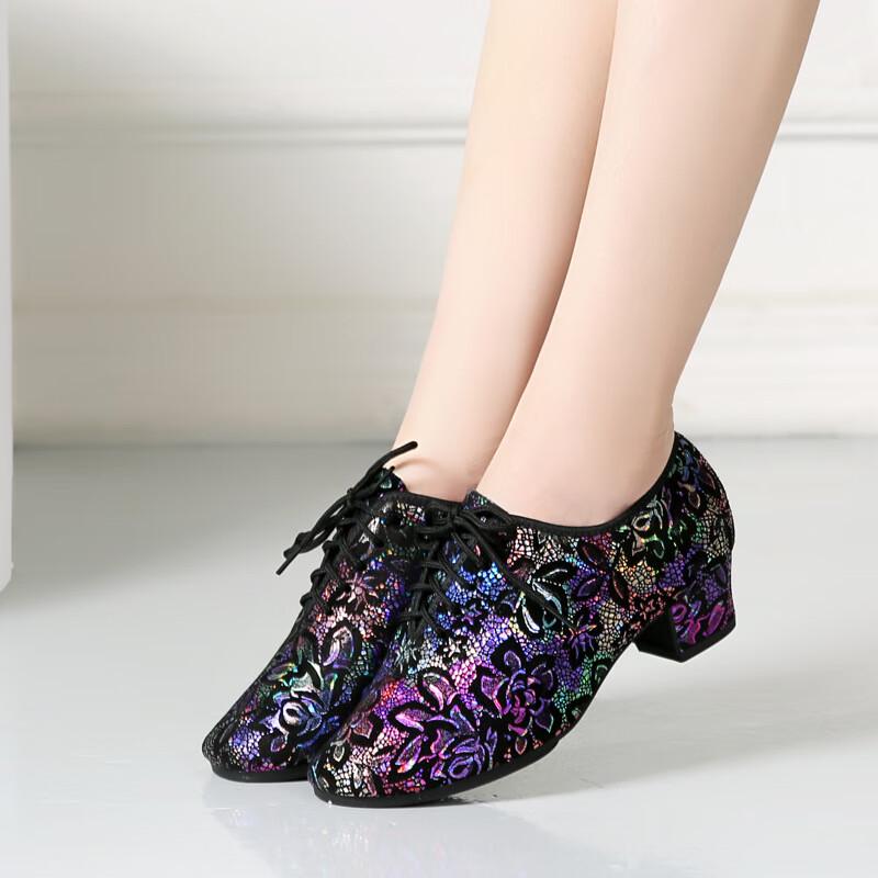 Женские туфли для квадратных танцев Zuo Duo Fei 34-41