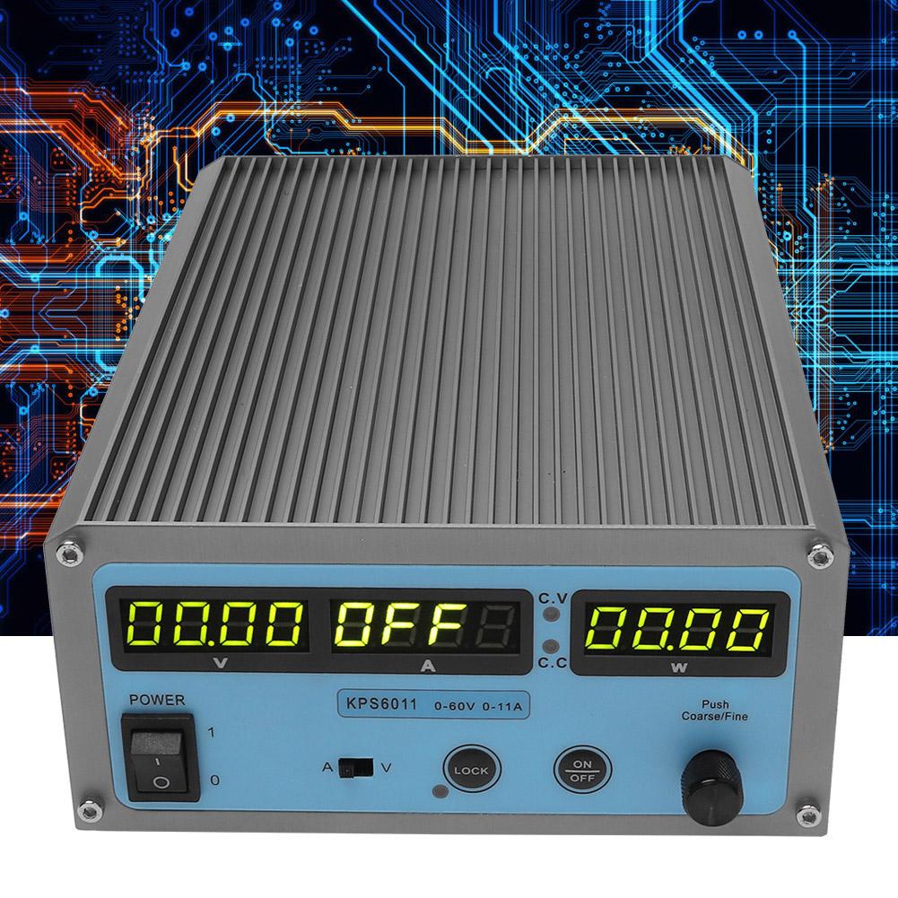 Adjustable Dc Stabilized Power Supply Program Switch Four Digit Display
