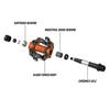 Funn Tactic Binding Pedals - SPD Cleat Compatible, MTB and XC Race Pedals (Black)