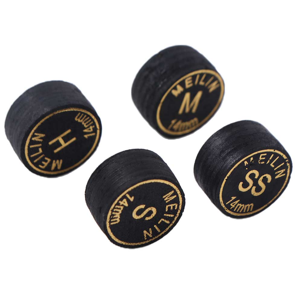 Professional Snooker Cue Tip Leather Pigskin Stick Tips Billiard Heads Tips Home Game Room