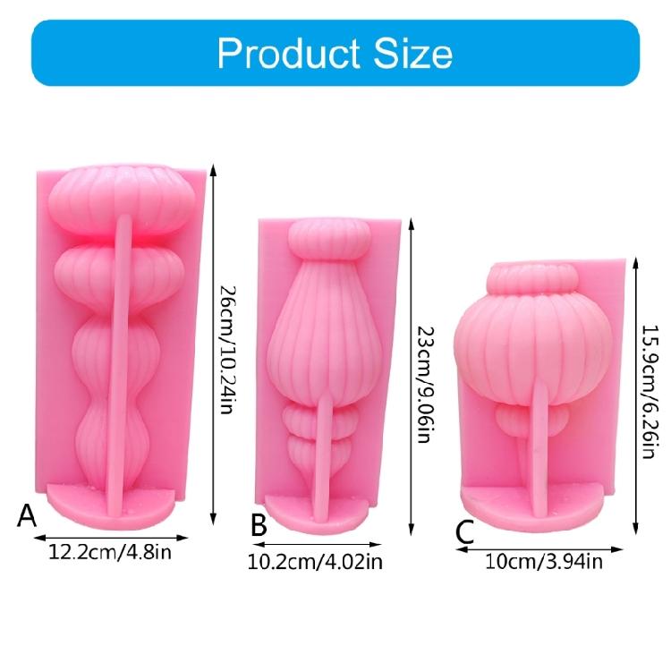 Striped Tower Candle Silicones Molds for Making Candle Soap  Table Ornaments Gypsum Decorations, Epoxy Resin Craft