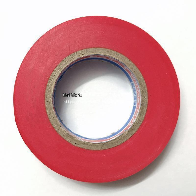 High Viscosity Black PVC Waterproof Flame Retardant Electrician s Insulating Tape, Large Roll 15m Mixed Color, Specify Color 1 Box 528 Rolls