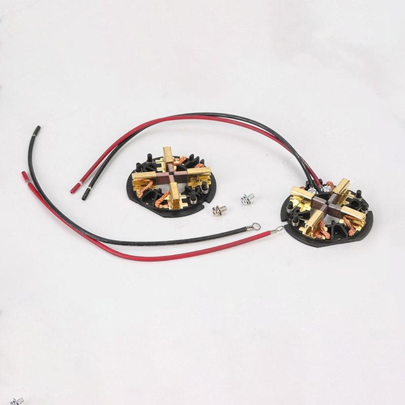 Universal Carbon Motor Brush Holder Assembly for Electric Tool Metal Construction Lightweight Design