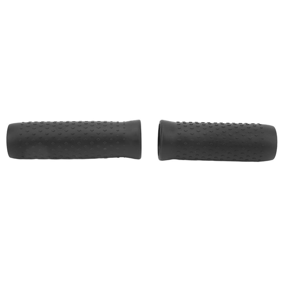 1 Pair Silicone Electric Scooter Handlebar Grips Anti Slip Black Electric Scooter Handle Grips for Ninebot MAX G30