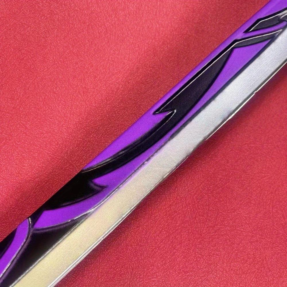 100cm Genshin Impact Katana PU Plastic Sword Anime Cosplay Prop Ninja Knife Real Size Japanese Katana Original Samurai Sabre Toy