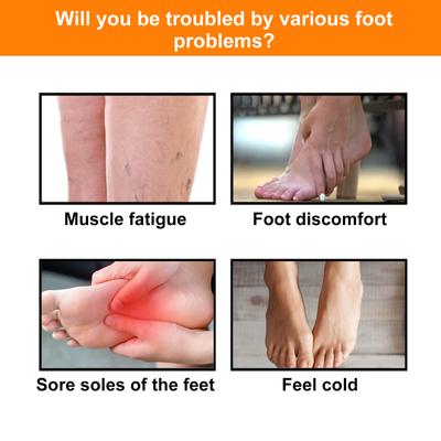 Calzini per la salute del corpo con tormalina HOUKEA Calzini per massaggio ai piedi Calzini per la cura dei piedi Eliminano gli odori Riducono