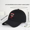 Retro Car Emblem Printed SoftTop Baseball Cap Soft Comfortable Lightweight Breathable Adjustable Vintage Rugged Automotive