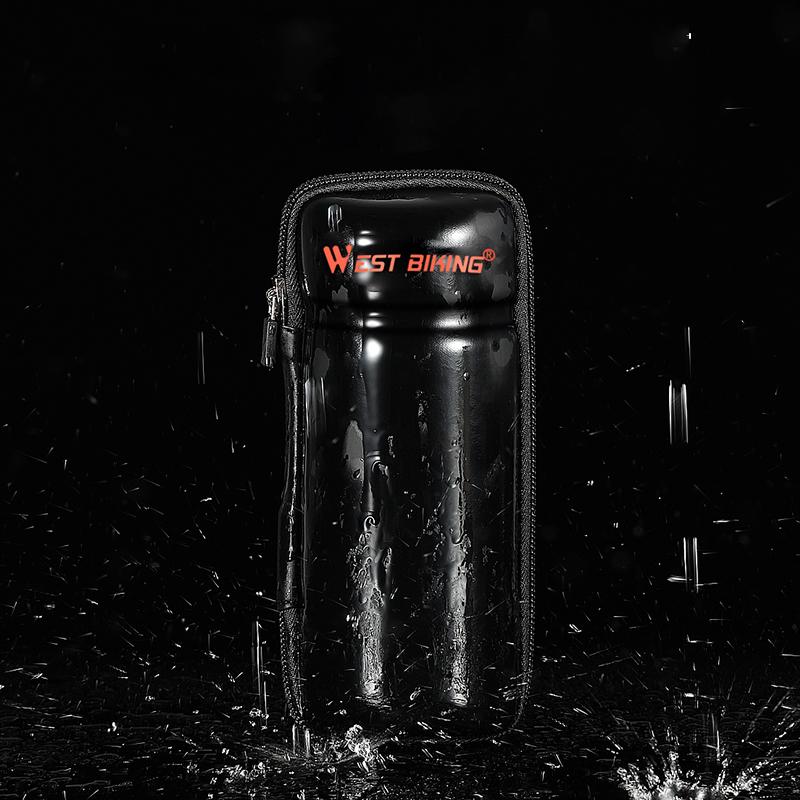 WEST BIKING Bicycle Tools Bag Bike Storage Box Portable Bicycle Bottle Tool Pouch Waterproof Road MTB Cycling Bike Repair Bag