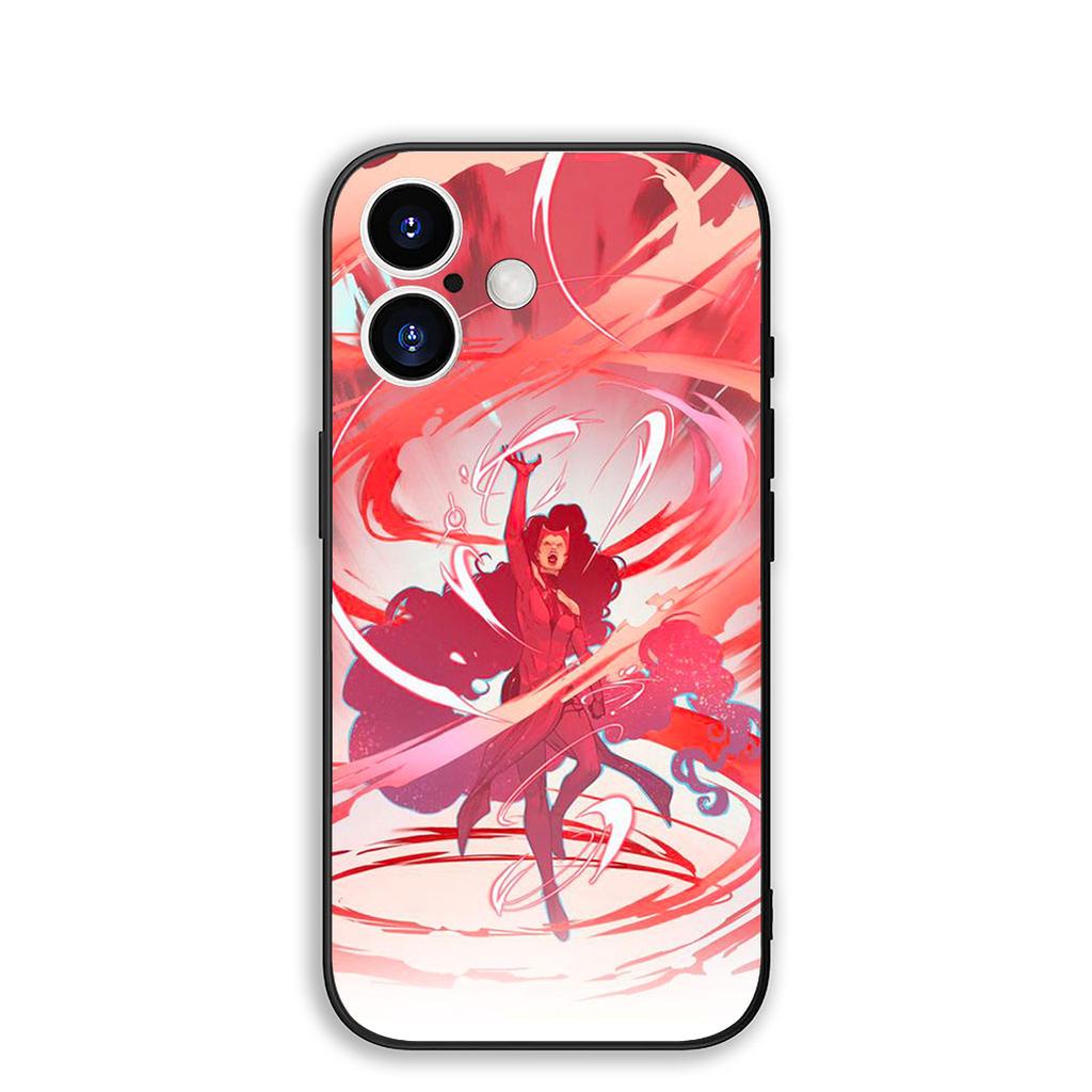 For Apple iPhone 17 16 Plus 13 12 Pro Max Mini X XR Xs ProMax 16E 15+ 17+ Air Phone Case Scarlet Witch Marvel Doctor Strange
