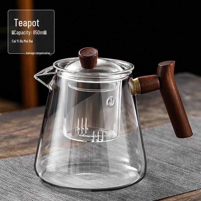 ZISIZ Glass Boiling Tea Pot