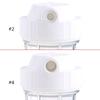 1/2 1/4inch Transparent Water Purifier Filter Bottle Replacement Explosion Proof Filter Bottle Water Filter Accessories