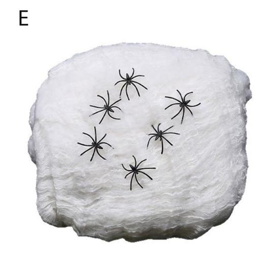 Halloween Spider Web Decoration Stretchy Spider Web with Small Fake Spiders Large Cobwebs for Indoor And Outdoor Parties Haunted Houses Decor
