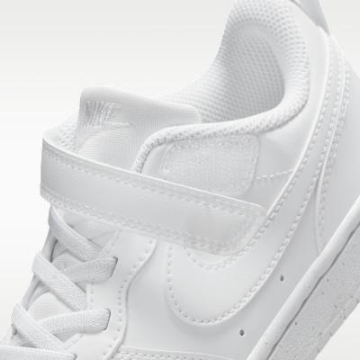 Nike Court Borough Low Recraft Triple White (PS)