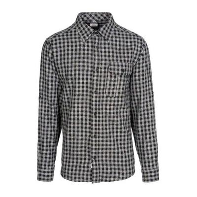 Mens Participate Checked Cotton Shirt