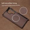 Retro for Magsafe Case for Samsung Galaxy S24 S25 Ultra Plus S25Ultra  Genuine PULL-UP Leather Magnetic Phone Back Cover