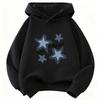 Streetwear Star Printed Hoodie Children's Sweatshirt Cute Hip Hop Hoody for Boys Girls Autumn Winter Casual Hoodies