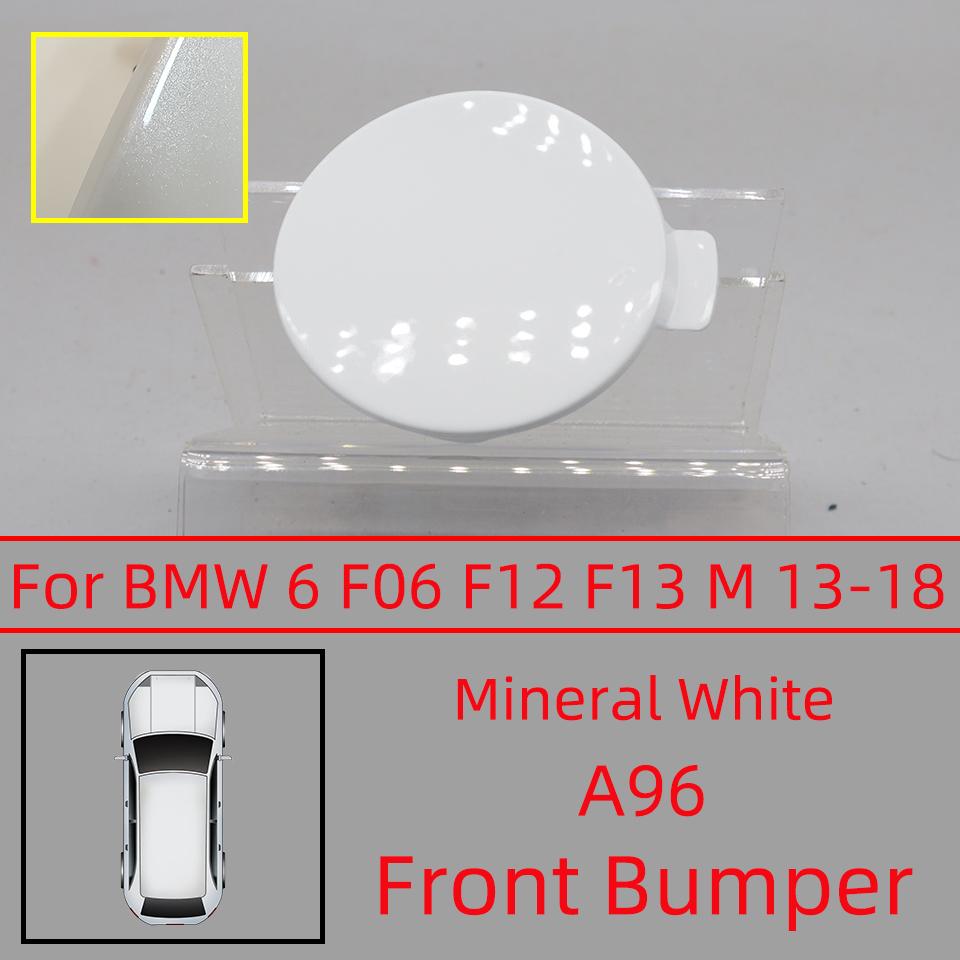 Tappo Copri Gancio di Traino Paraurti Anteriore Per BMW Serie 6 F06 F12 F13 M-Sport 2013-2018 Coperchio Decorazione Paraurti Gancio di Traino