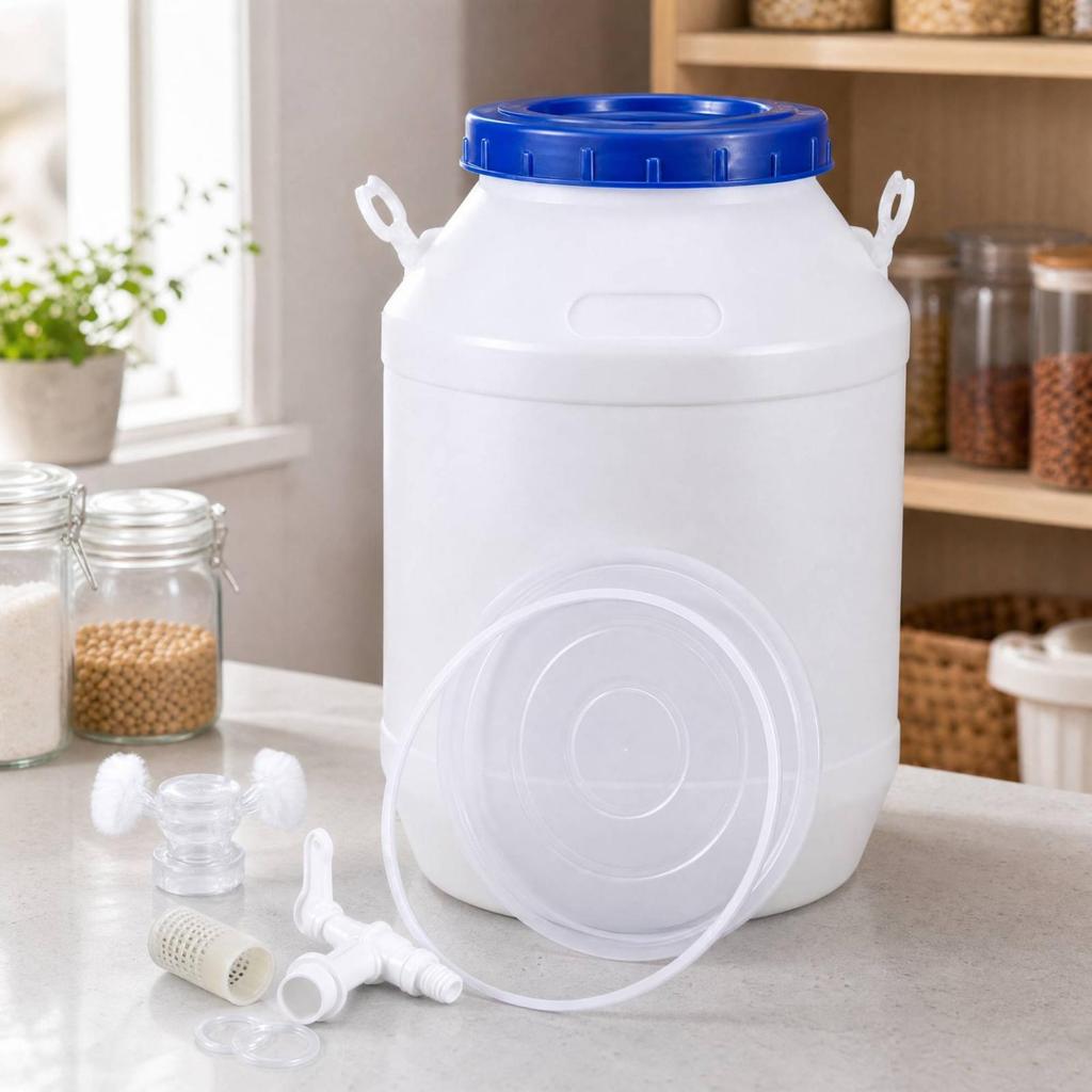 Fermentation and Storage Barrel Sealed HDPE with Aeration