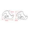 Black Detachable Rotary Latch Kit For Harley Touring Sissy Bar Luggage Racks Sportster 883 1200 Fat Boy Road King Xl883 Xl1200