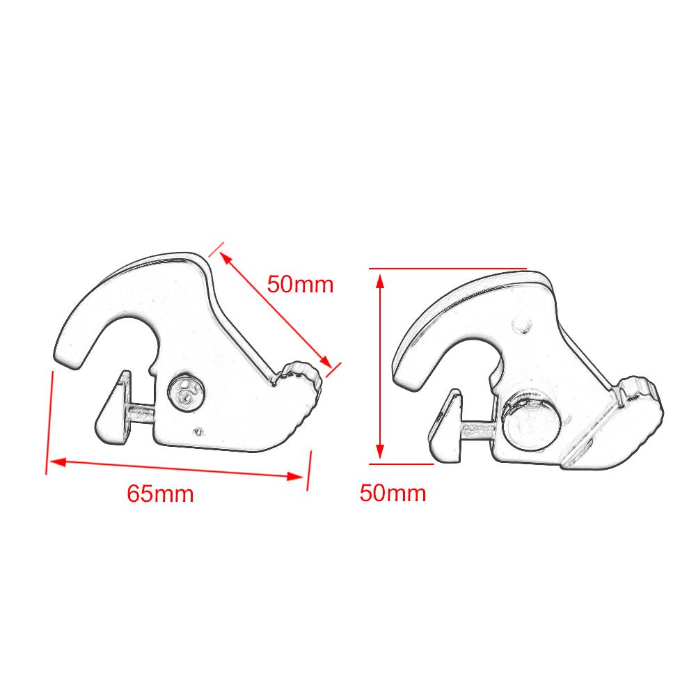 Black Detachable Rotary Latch Kit For Harley Touring Sissy Bar Luggage Racks Sportster 883 1200 Fat Boy Road King Xl883 Xl1200