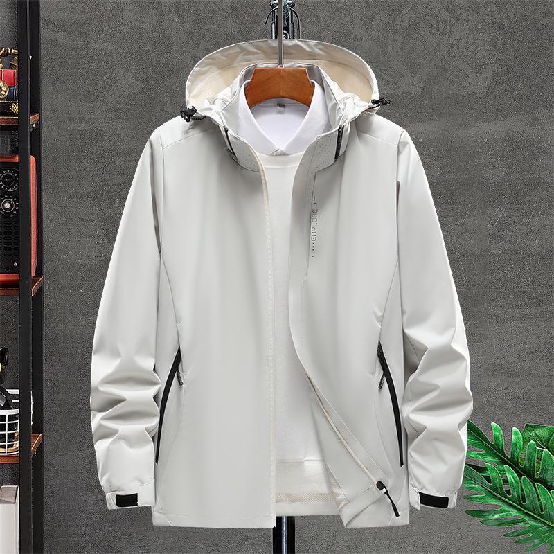 Men's and Women's Waterproof Windbreaker: Spring/Autumn Lightweight, Windproof Outdoor Jacket