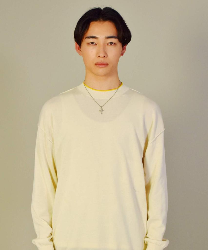 LION HEART HOWL Howling Cross Necklace S SIZE Sterling Silver 925 50cm / / /