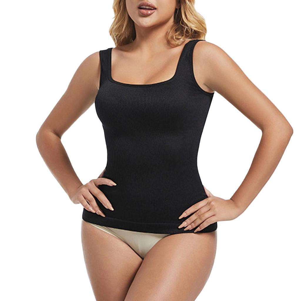 Women's Fashion Casual Non-marking Shuo Body Waist Bottoming Sleeveless Tank Tops