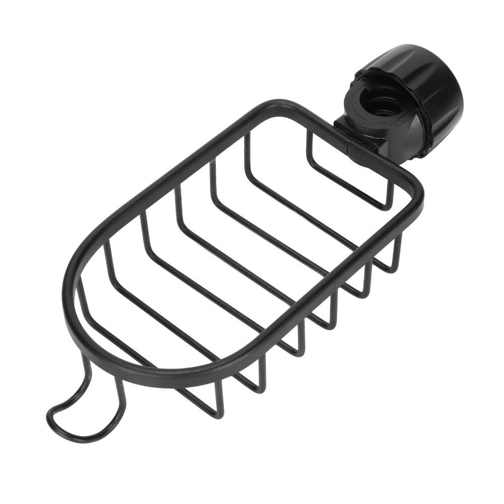 Aluminum and plastic Faucet Storage Rack Adjustable Hanging Faucet Rack Sink Organizer
