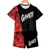 Boys' Sportswear Set, Children's Summer Outfit, Short Sleeved Shorts Set