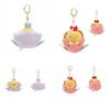 Adorable Japanese Corner Fairy Flower Garden Shrimp Plush Toy Bag Charm Keychain
