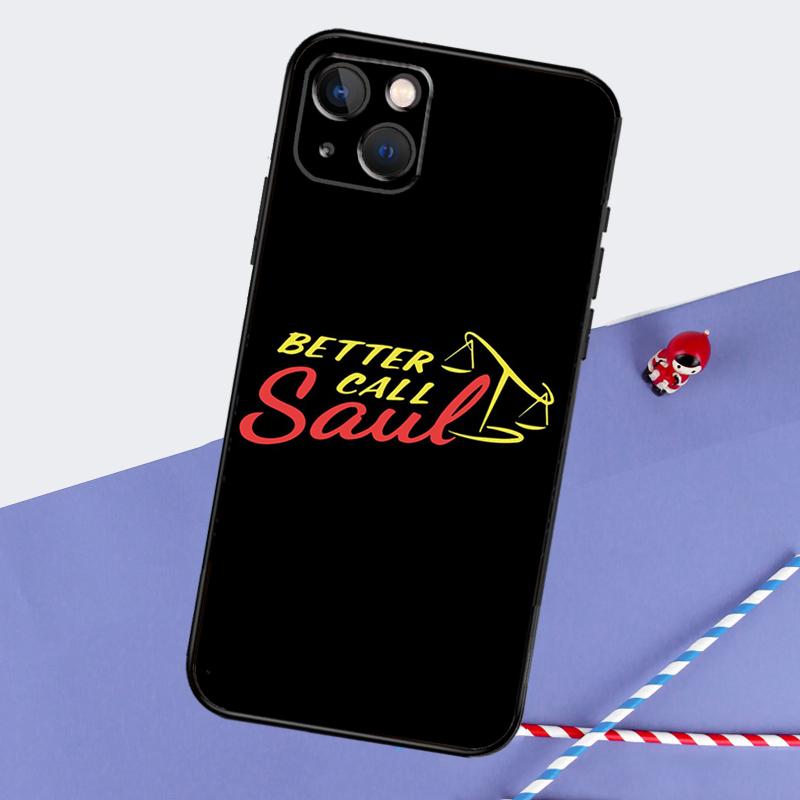 Better Call Saul TV Phone Case For iPhone 16 15 Pro Max 12 13 Mini 11 14 Pro Max XR 16 15 Plus 16e Cover Coque