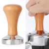 Coffee Dispenser / Leveler And Tamper, Dispensing Tool Cup Press with Flat Base