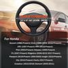 XHRING Car Steering Wheel Cover for Honda Civic Accord CRV HRV Pilot Passport Odyssey Element Insight Fit Ridgeline Clarity City LX EX EXL Si