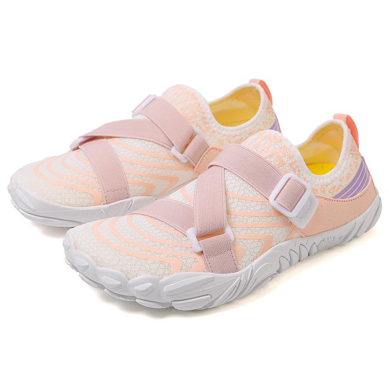 Barefoot Five-Finger Yoga & Sports Shoes - Men's & Women's Non-Slip Breathable Athletic Footwear for Jump Rope & Trekking.