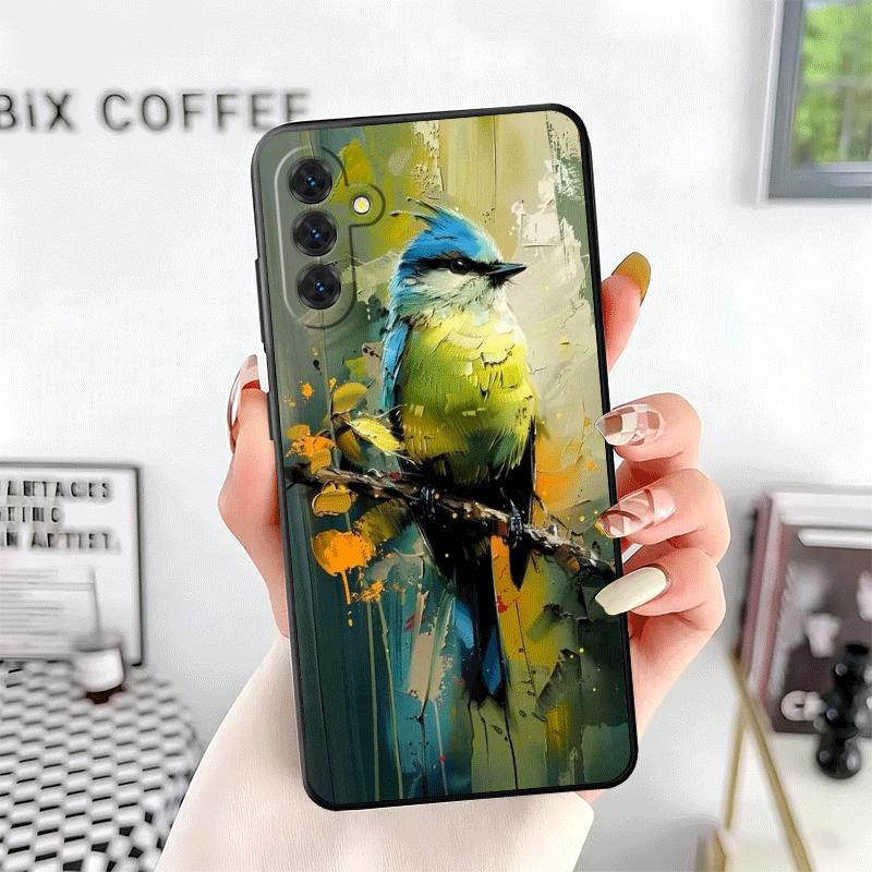 

Bird Oil Painting Style Soft Phone Case for Samsung A17 A37 A57 A16 A26 A36 A56 A15 A25 A35 A55 A14 A24 A34 A54 A13 A23 A33 A53 Samsung A37