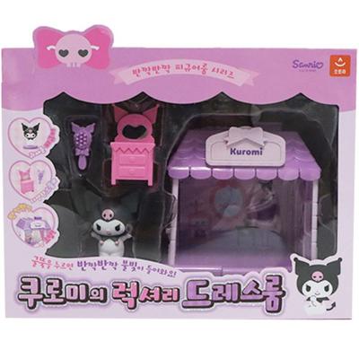 Sanrio Kuromis Luxus-Ankleidezimmer-Figurenzimmer, gemischte Farben, beliebtes koreanisches Spielzeug