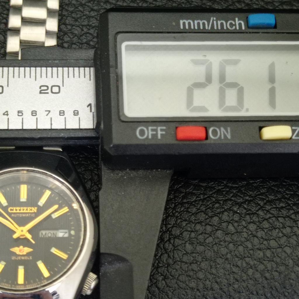 VINTAGE CITIZEN AUTOMATIC 6651A JAPAN WOMENS ORIGINAL DIAL WATCH A704232-1