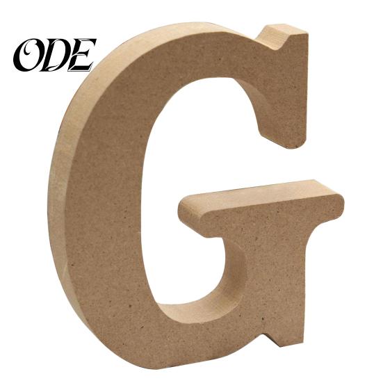 Freistehende A-Z Holz Holzbuchstaben Alphabet Hängende Hochzeit Heim Party Deko