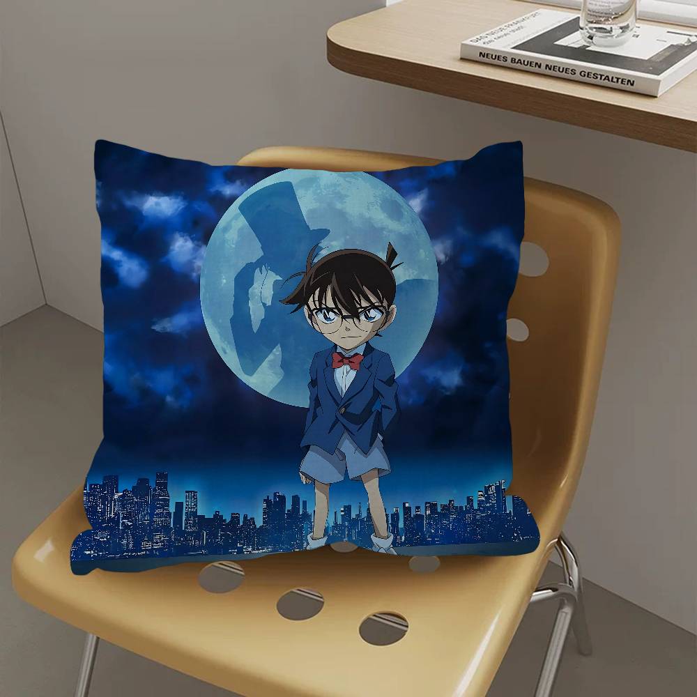 D-Detective C-Conan Lucky Dragon Pillow Cover Sofa Cushion Cover Home Room Decoration Children Gift